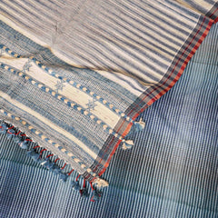 Handloom Cotton Bhujodi Suit Set with Kutchi Weave Stole