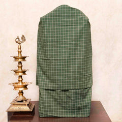 Handloom Kala Cotton Kurta & Bottom Fabric with Tussar Kutch Weave Stole