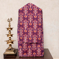Handloom Cotton Ikkat Suit Set with Kutchi Weave Dupatta