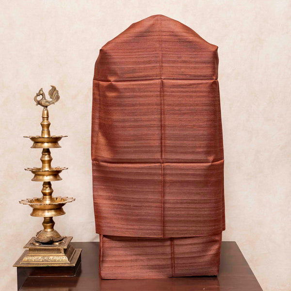 Handloom Tussar Silk Kurta & Bottom Fabric with Madhubani Dupatta