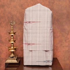 Handloom Cotton Multicolour Check Suit Set