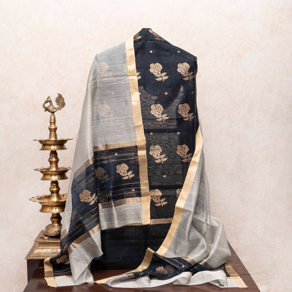 Chanderi Silk's Golden Garden