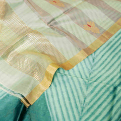 Hand Tie-Dye Chanderi Silk Kurta & Kadwa Weave Dupatta