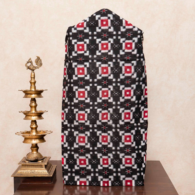 Handloom Sambalpuri Kurta Fabric & Dupatta