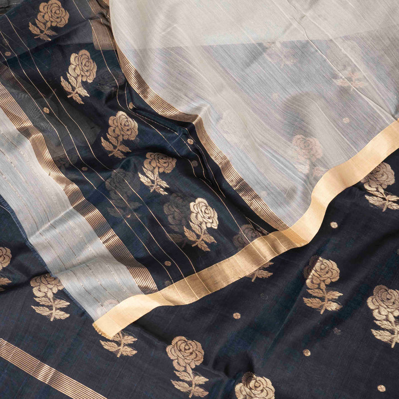 Chanderi Silk's Golden Garden