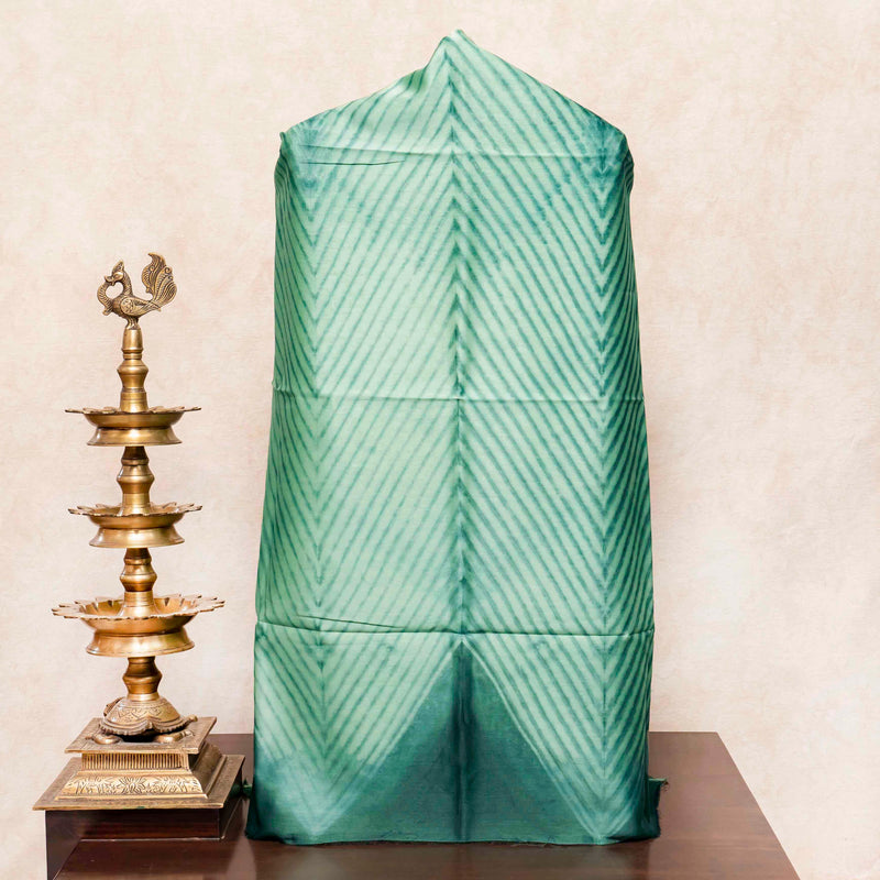 Hand Tie-Dye Chanderi Silk Kurta & Kadwa Weave Dupatta