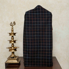 Handloom Kala Cotton Suit Set with Mirror Work